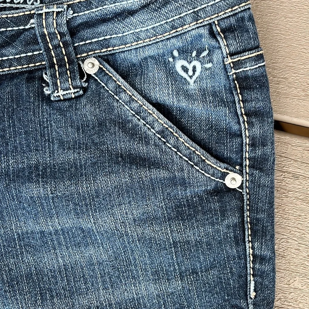 Justice Jeans Simply Low Boot Cut Girls 10.5
